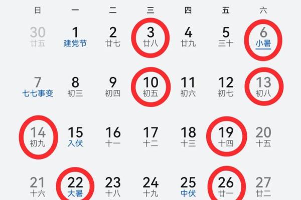 7月新房入住吉日(7月适合入住新家的日子)
