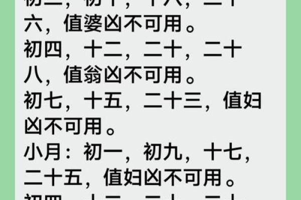 2025年7月除服吉日宜忌速查表