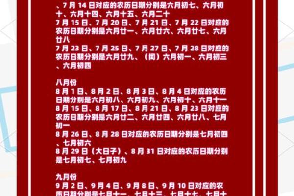 2025年7月赴任吉日权威发布