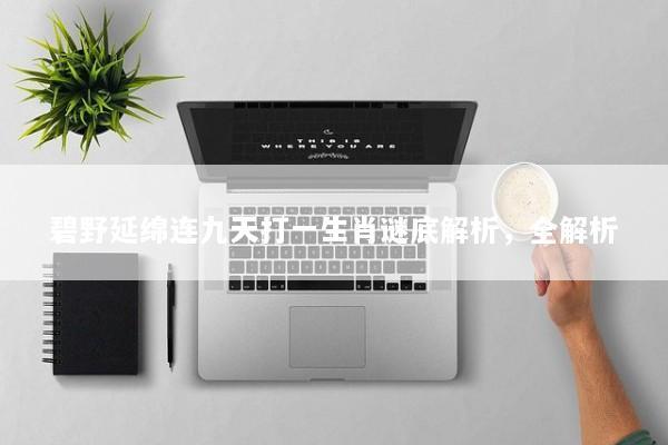 碧野延绵连九天打一生肖谜底解析，全解析
