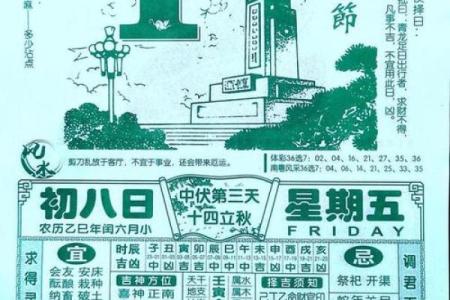 1965年8月1日农历是多少 1965年8月1日农历是多少
