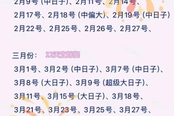 2025年二月份订婚黄道吉日查询(2月订婚吉日一览表)