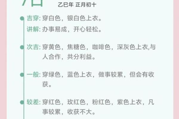 2021年8月7日五行属什么穿衣最旺运势，详细教程