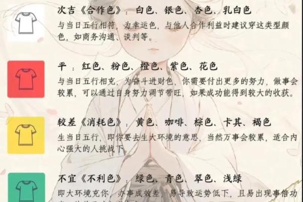 2021年8月25日五行穿衣颜色搭配指南，最新方法分享