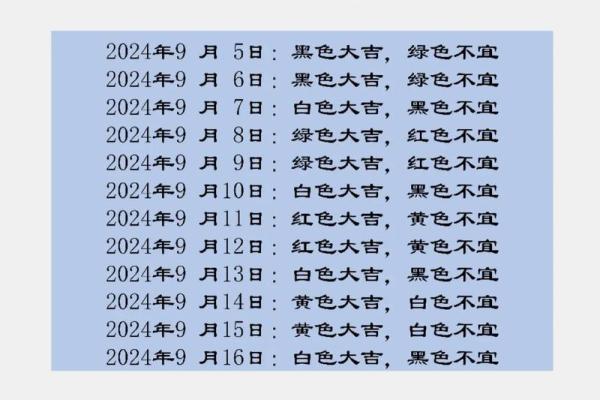 2025年11月5日五行穿衣每日指南小方法