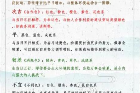 2021年9月10日五行穿衣指南网易版每日运势搭配，新手必学
