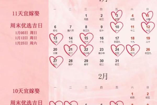 1月份结婚吉日2025年(2025年1月份结婚的黄道吉日查询2025年)