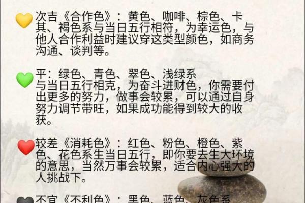 2025年11月17日穿衣颜色五行搭配大家赶紧看过来