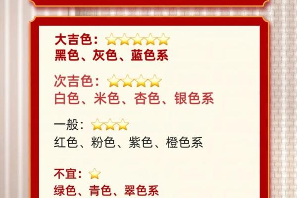 2025年11月26日穿衣颜色五行搭配收藏起来有所帮助