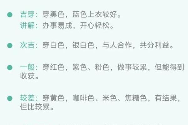 2025年11月2日穿衣颜色每日五行搭配统统都有