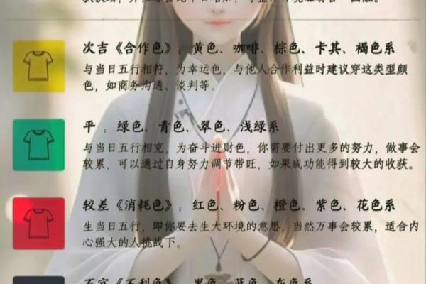 2021年10月23日五行穿衣颜色搭配指南，不看后悔