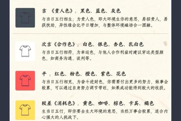 2022年5月12日五行穿衣颜色搭配指南，详细教程