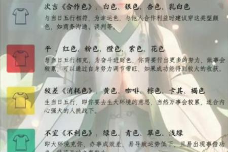 2025年10月26日五行穿衣每日指南先试试招