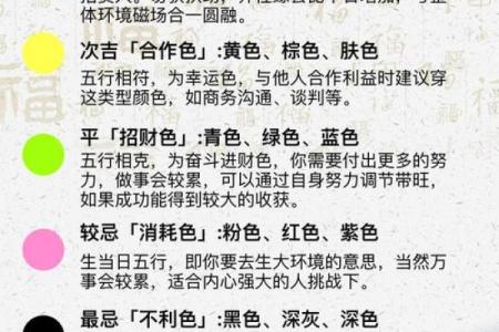 2022年10月3日五行穿衣颜色搭配指南，终极指南