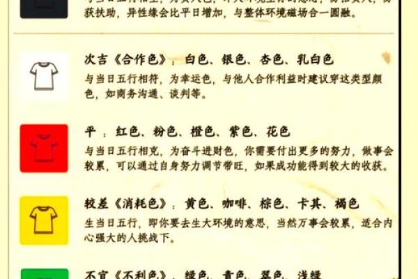 2023年10月13日五行穿衣颜色搭配吉时宜忌查询，高手技巧