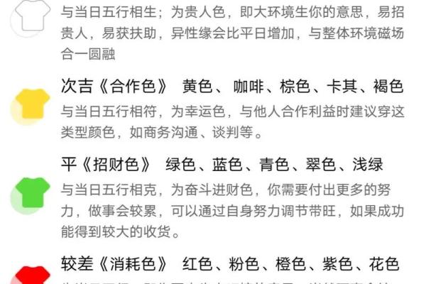 2025年12月17日穿衣颜色每日五行搭配附操作提示→