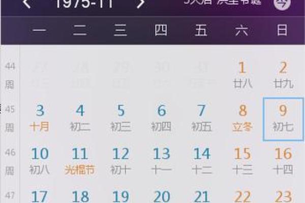 1975年1月11日农历是多少 1975年1月11日属什么
