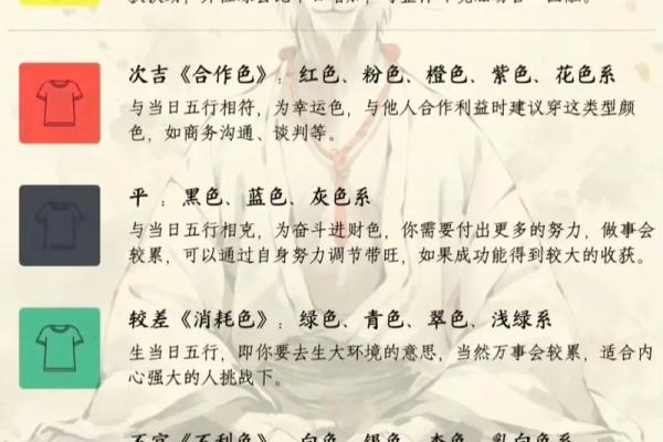 2025年10月22日穿衣颜色每日五行搭配千万要处理