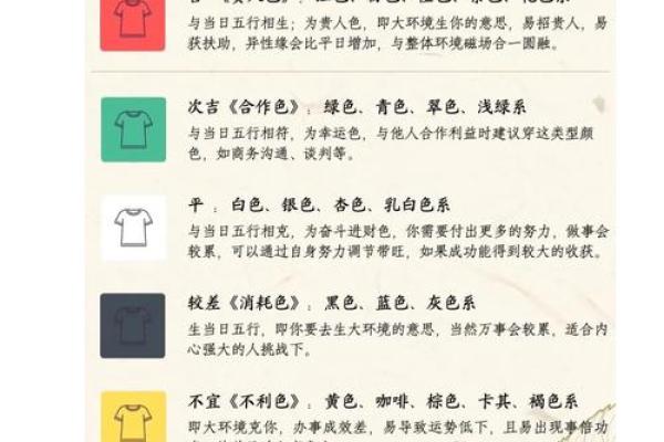 2022年1月28日五行穿衣颜色搭配吉时指南，零氪玩家必备