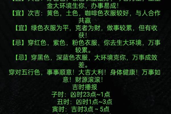 2021年11月22日五行穿衣颜色搭配吉时指南，实战技巧