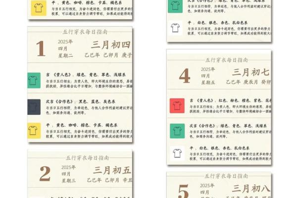 五行穿衣今日幸运色查询2023.7.16，一篇就够了