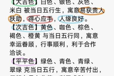 五行穿衣2021年9月1日吉色搭配指南，详细教程
