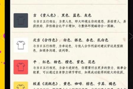 2023年10月3日五行穿衣旺运颜色搭配指南，新手必学