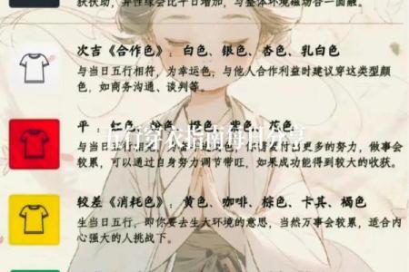 今天五行穿什么颜色衣服2025年12月20日必备文章
