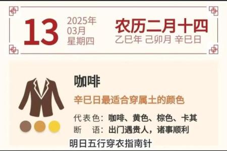 2025年12月13日五行穿衣指南具体流程来啦→