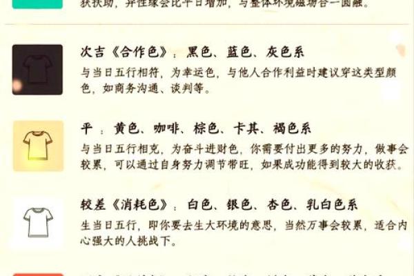 2025年10月15日穿衣颜色五行搭配赶快收藏起来