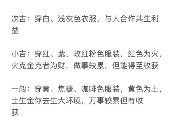 今日五行穿衣颜色大吉2025年9月29日告诉你
