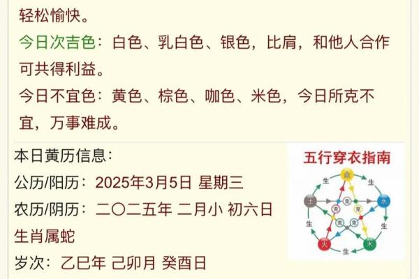 2025年10月30日五行穿衣每日分享最全攻略→