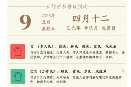 2025年9月10日五行穿衣每日分享看看文章介绍