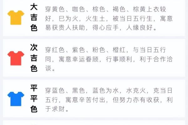 2025年10月28日五行穿衣搭配每日指南教给大伙