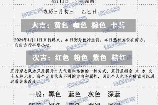 2020年11月7日五行穿衣颜色搭配指南，不看后悔
