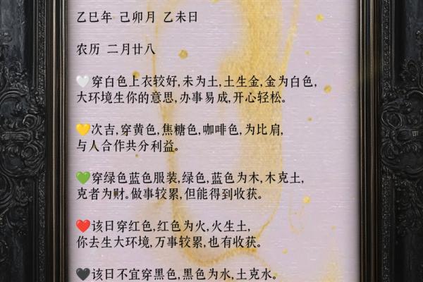 2022年五行穿衣每日指南如何根据生辰选择衣服颜色，3分钟速成