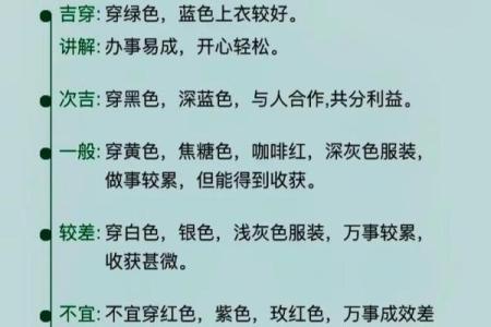 2025年11月3日穿衣颜色五行搭配篇文章一次说清