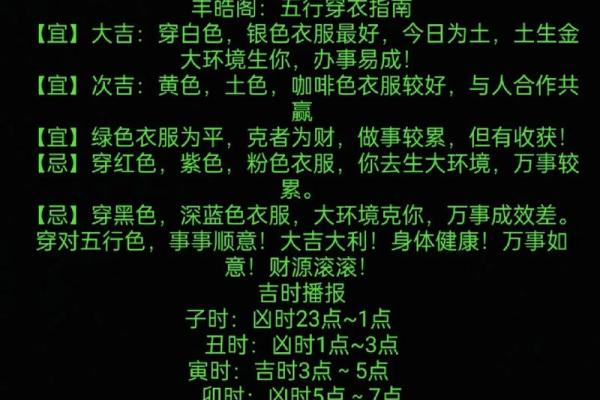 2022年5月2日五行穿衣颜色搭配吉时查询，必看攻略