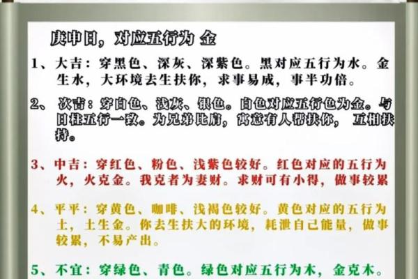 2025年11月21日穿衣颜色五行搭配干货建议收藏