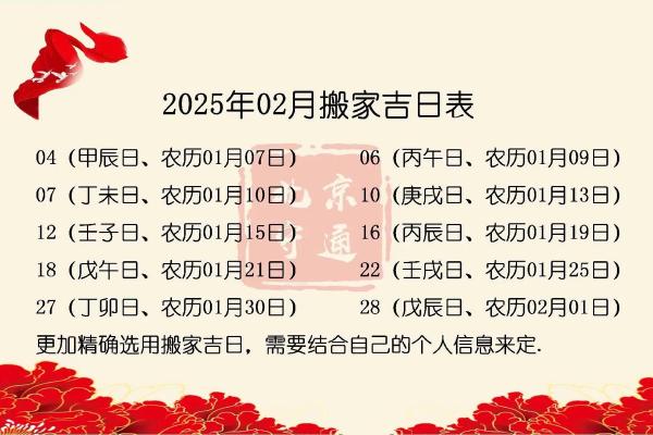 2025年农历腊月乔迁吉日(2025年农历腊月25日乔迁好吗)