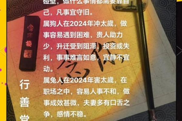 2024年犯太岁的生肖具体是哪几个,需要注意什么? 2024年犯太岁的生肖具体是哪几个,需要注意什么?