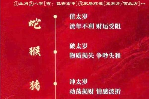 属蛇的人犯太岁一览表