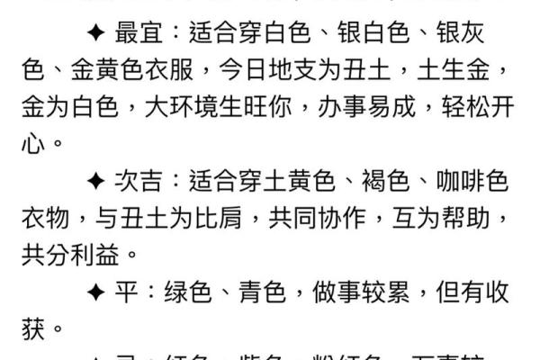 每日穿衣五行颜色2025年12月9日原文完整版