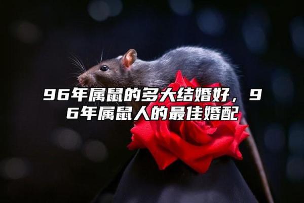 1996年属鼠女性最佳婚配年龄和时机分析，必看攻略