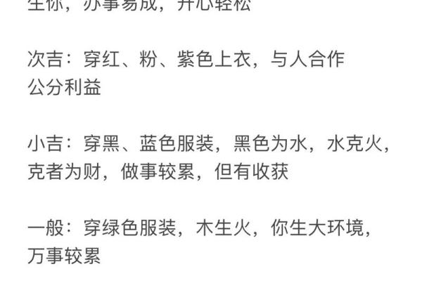 五行穿衣7月20号穿什么颜色 7月20日五行旺运穿衣颜色