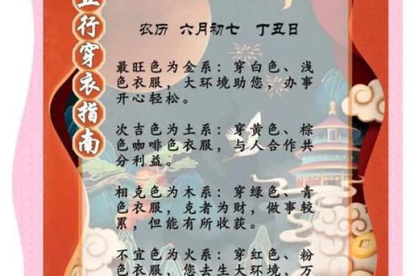 五行穿衣12月7日 2023年12月7日五行旺运穿搭
