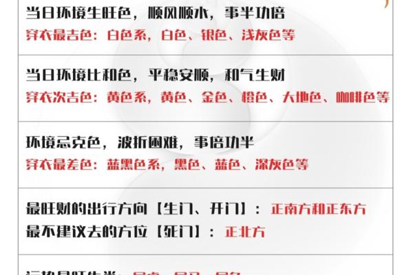 2024年4月17日五行穿衣指南 2024年4月17日穿什么颜色旺财