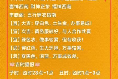 五行穿衣2021年11月22日 今日五行穿搭吉时查询