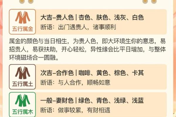 今日五行色 五行穿衣今日宜忌查询方法