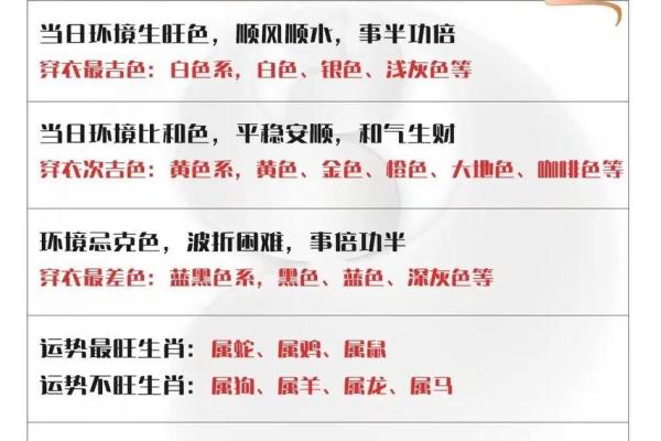 五行穿衣9月10日 2024年9月10日五行穿搭指南
